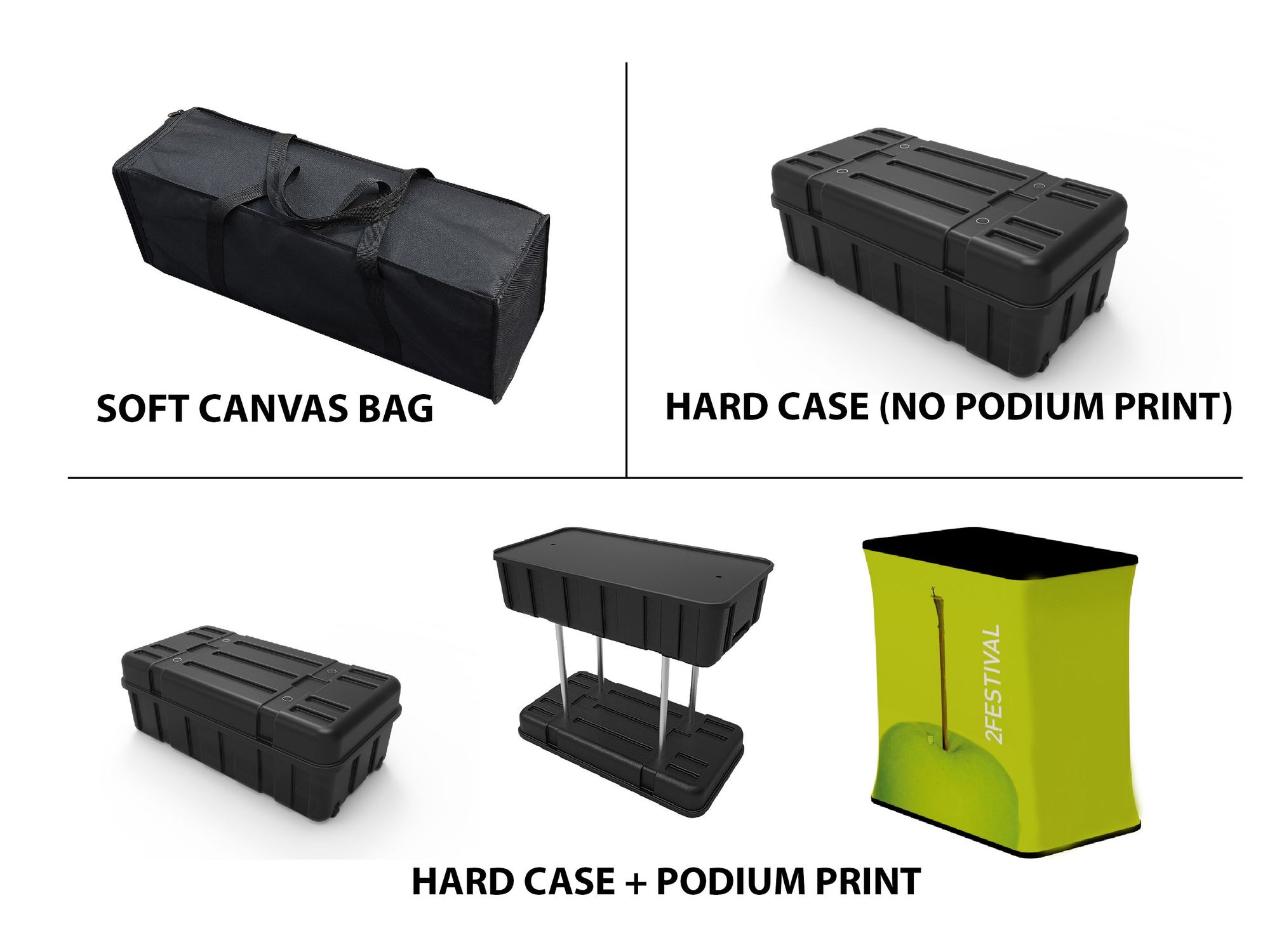8ft Curve Velcro Pop Up Display 6