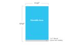 Table Top Banner Stand Viewable Area