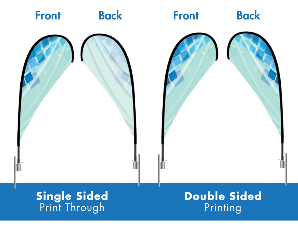 Teardrop Flag 11