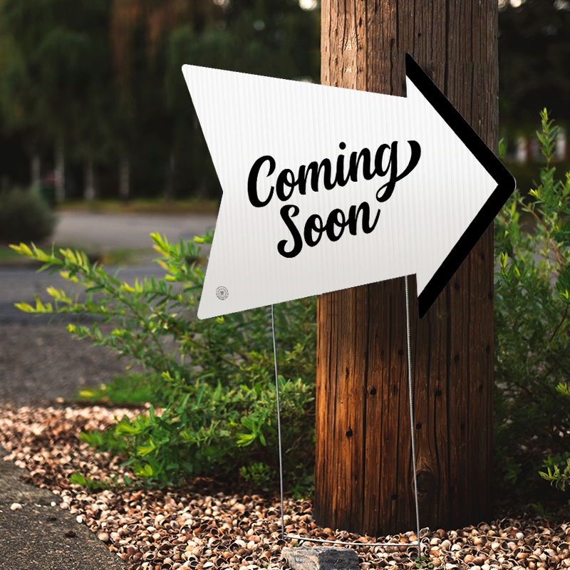 Coming Soon - Arrow-shaped Directional 3
