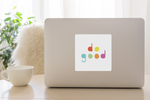 Square Stickers 1