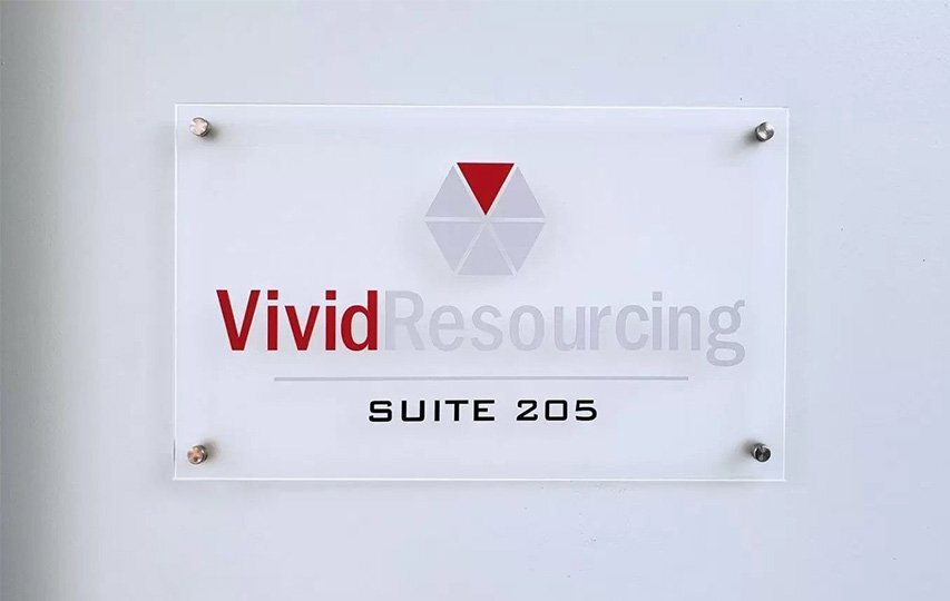 Frosted Acrylic Signs 2