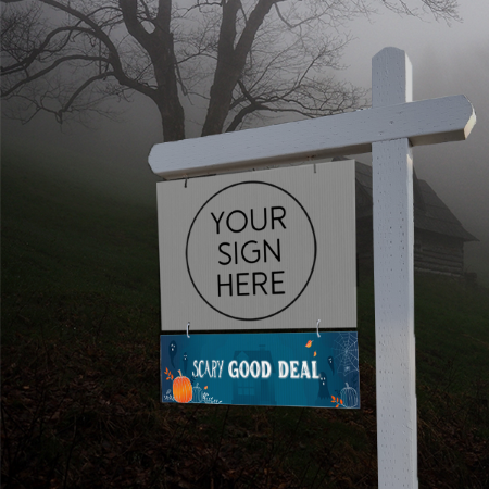 Scary Good Deal - Halloween Sign Rider 3
