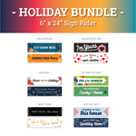 Holiday Sign Rider Bundle 1