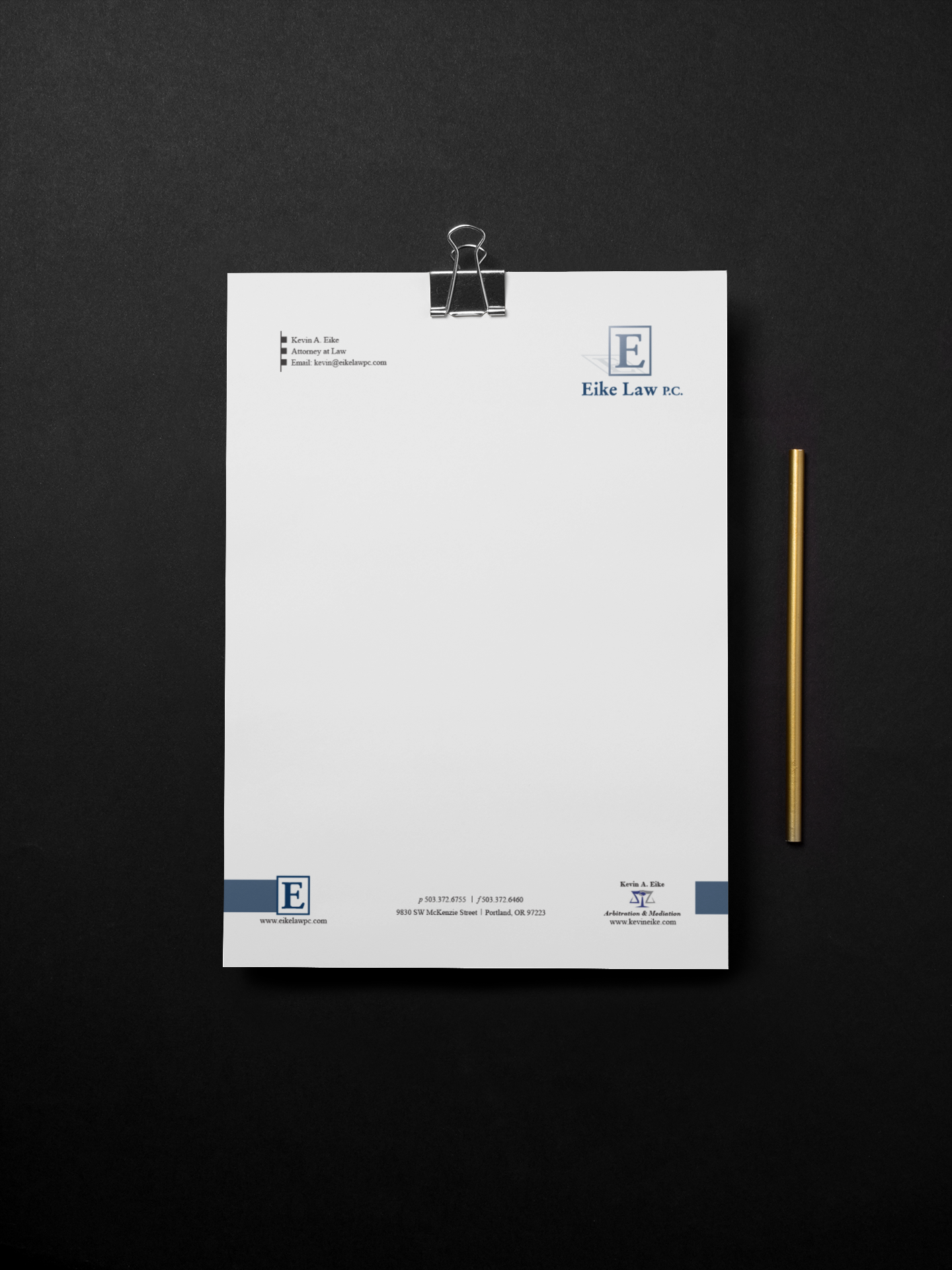 Letterhead - Large Qty. 1