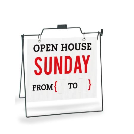 Open House Sunday __ to __ - Yard SIgn 3