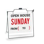 Open House Sunday __ to __ - Yard SIgn 3