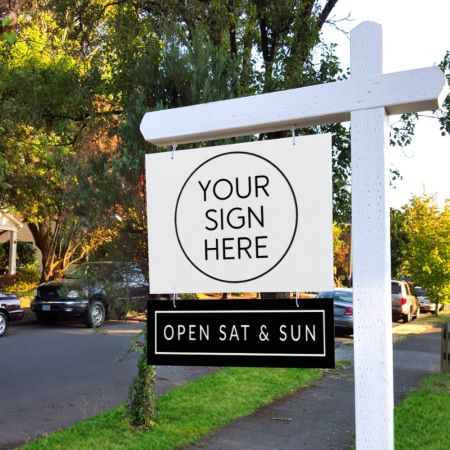 Open Sat & Sun - Minimal - Sign Rider 2