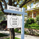 Just Sold - White - Sign Rider 2