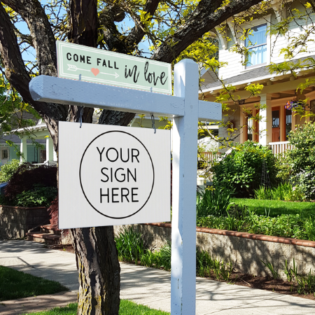 Come Fall in Love - Seasonal Sign Rider 2