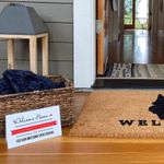 Shoe Sign - Welcome with Heart 1
