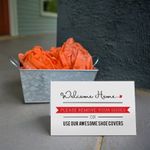 Shoe Sign - Welcome with Heart 2