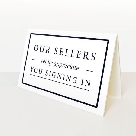 Sign in Sign - Minimal Navy/White 2