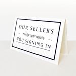 Sign in Sign - Minimal Navy/White 2