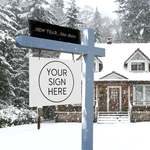 New Year, New Home - Seasonal Sign Rider 1