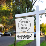Honey Stop the Car! - White - Sign Rider 1