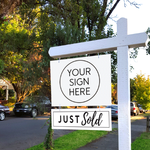 Just Sold - White - Sign Rider 1