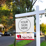 We're the Perfect Match - Seasonal Sign Rider 3