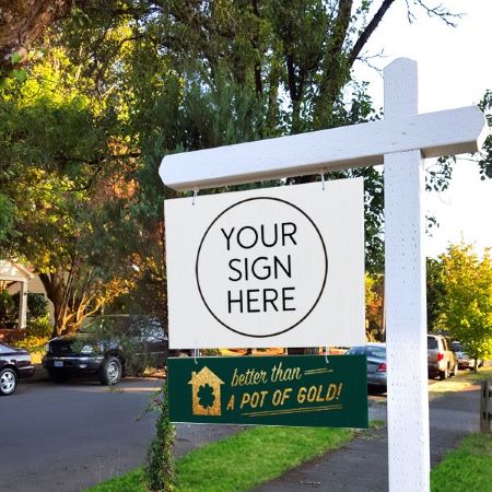Better than a pot of gold! - Seasonal Sign Rider 2