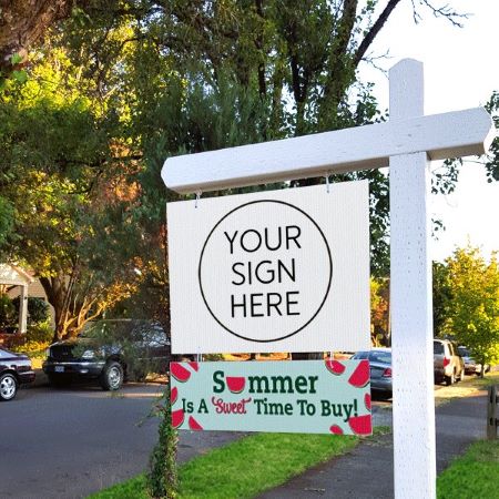 Summer is a sweet time to buy! - Seasonal Sign Rider 4