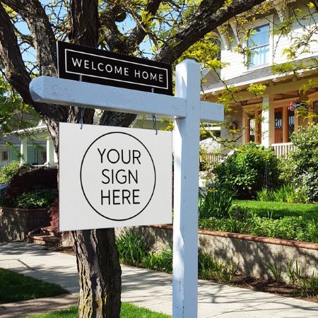 Welcome Home- Minimal - Sign Rider 3