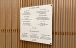 White Acrylic Signs 2